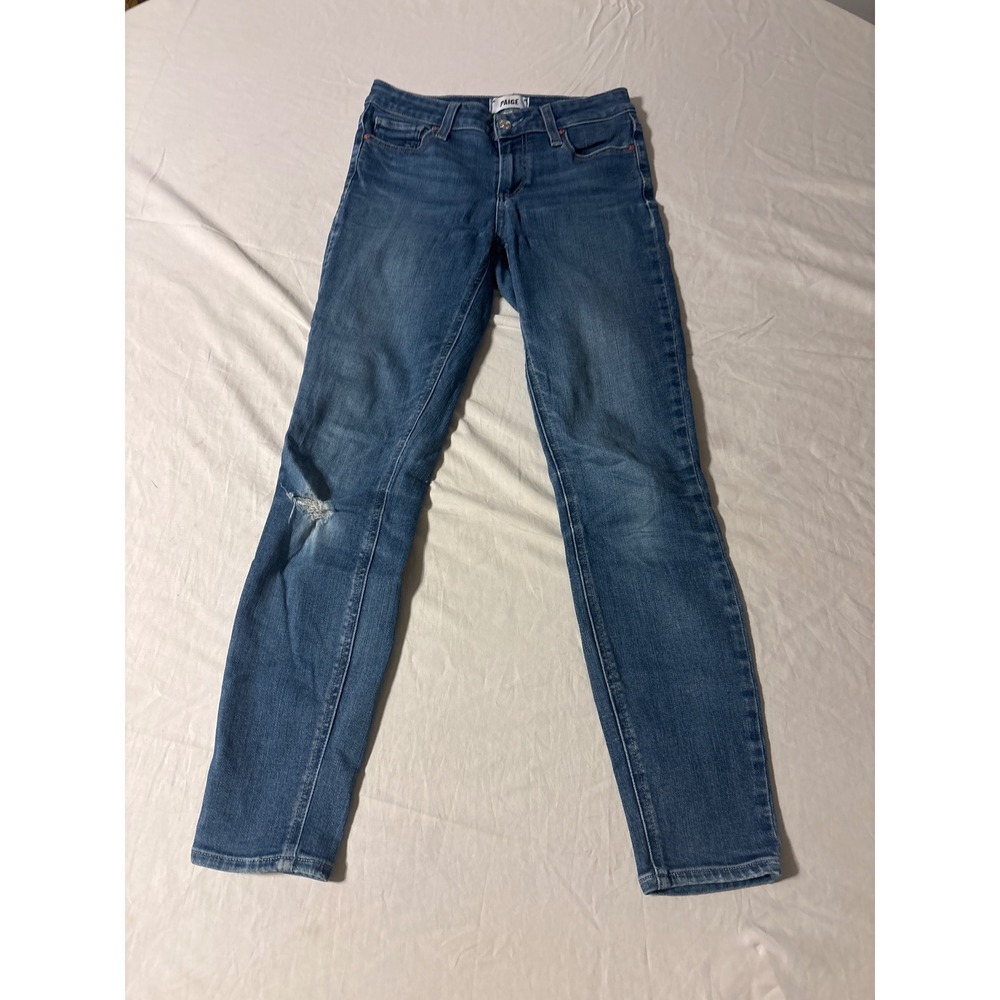 Paige Skinny Jeans women  Size‎ 27 Blue Verdugo Ankle